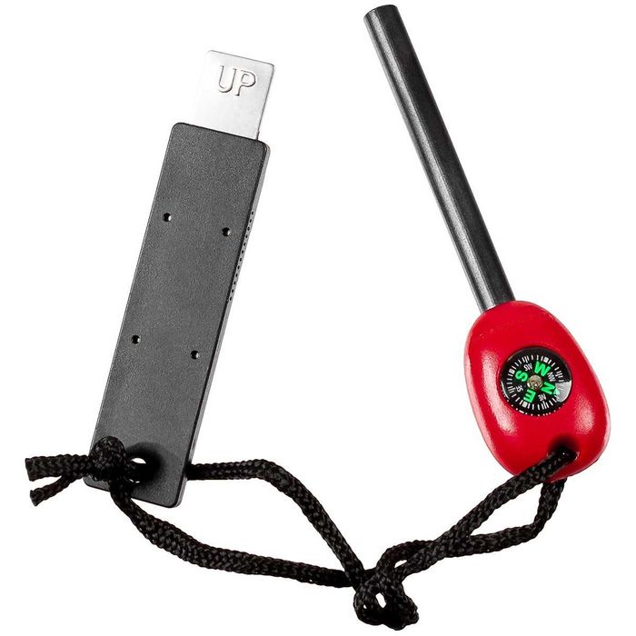 Krzesiwo ferrocerowe z kompasem Turystyczne Survivalowe MFH