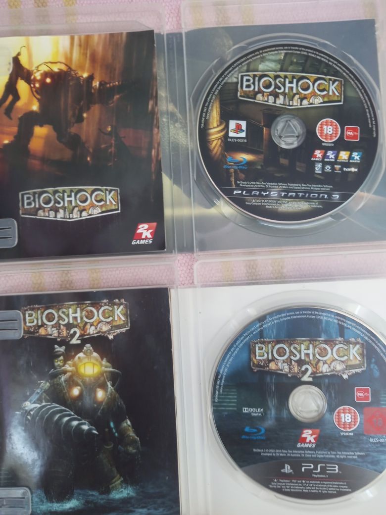 Bioshock e Bioshock 2 PS3