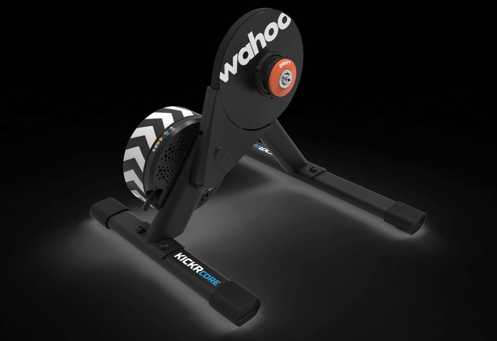 Trenażer WAHOO KICKR CORE V2 Power Trainer - ZWIFT Cog'n'Click