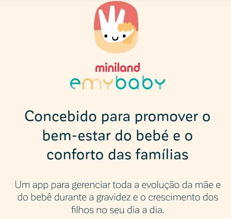 Balança Miniland como nova - versão com APP