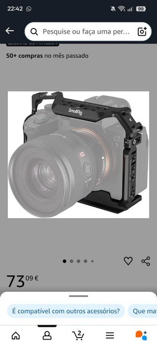 SONY A7IV + kit 28-70mm + Acessórios