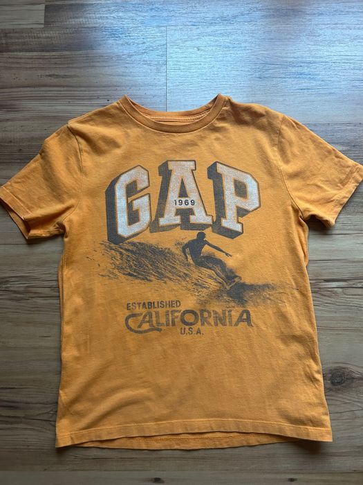 GAP T-shirt koszulka logo nadruk California 12/13 lat