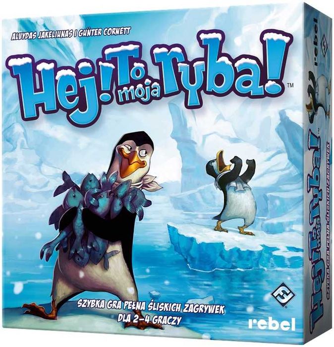 3pak: Hej! To moja ryba! + Go Go Eskimo + Obóz Ninja gra (nowa)(folia)