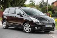 Peugeot 5008 2.0HDI 150KM Panorama Head Up 2x LCD Tempomat Parktronic Serwis TUV