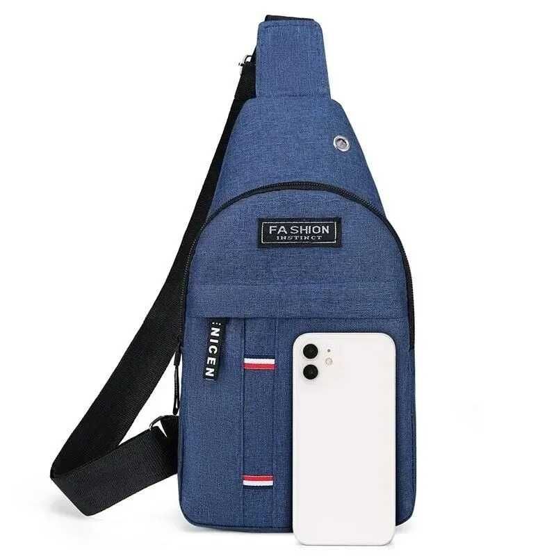 Plecak cross-body nerka torebka na ramię na pasku saszetka nylonowa