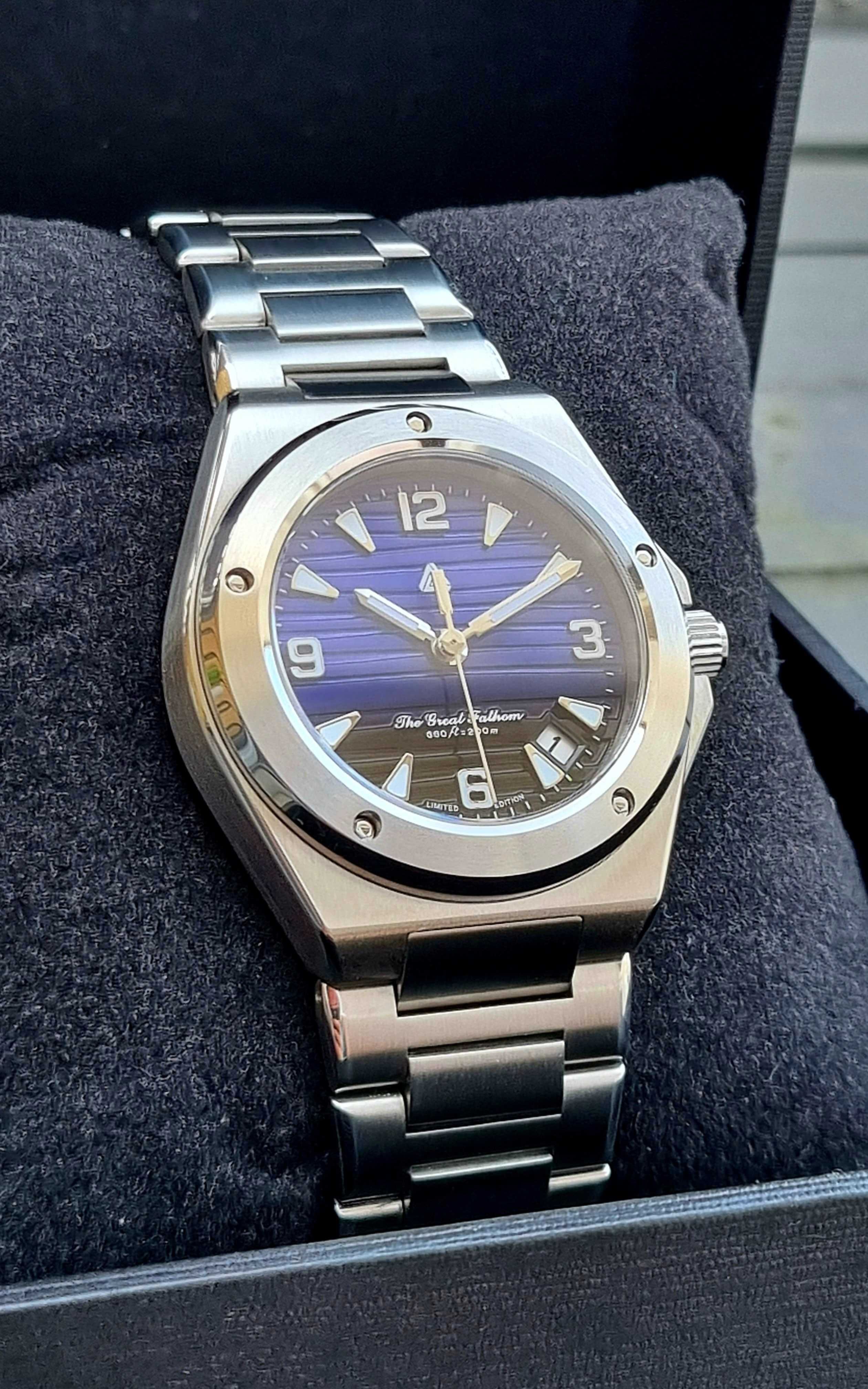 Seiko MOD Ingenieur NH35 Automat Ocean Dial