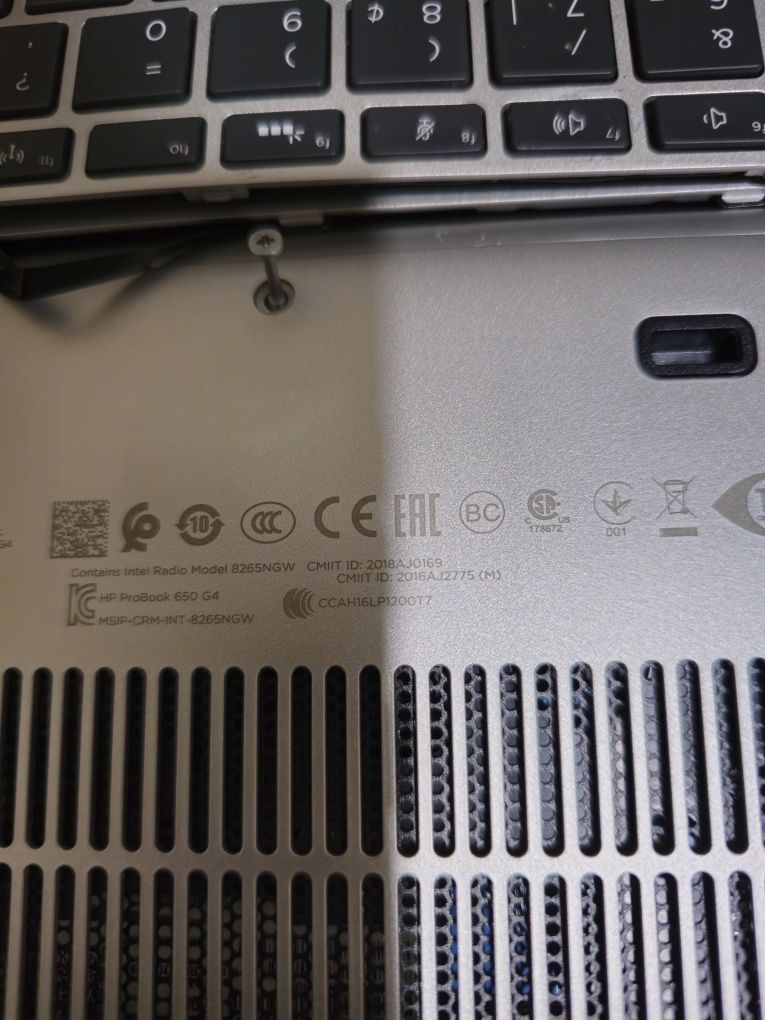 HP Probook 650 G4 Peças