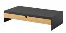 IKEA ELLOVEN Podstawka pod monitor z szufladą, antracyt