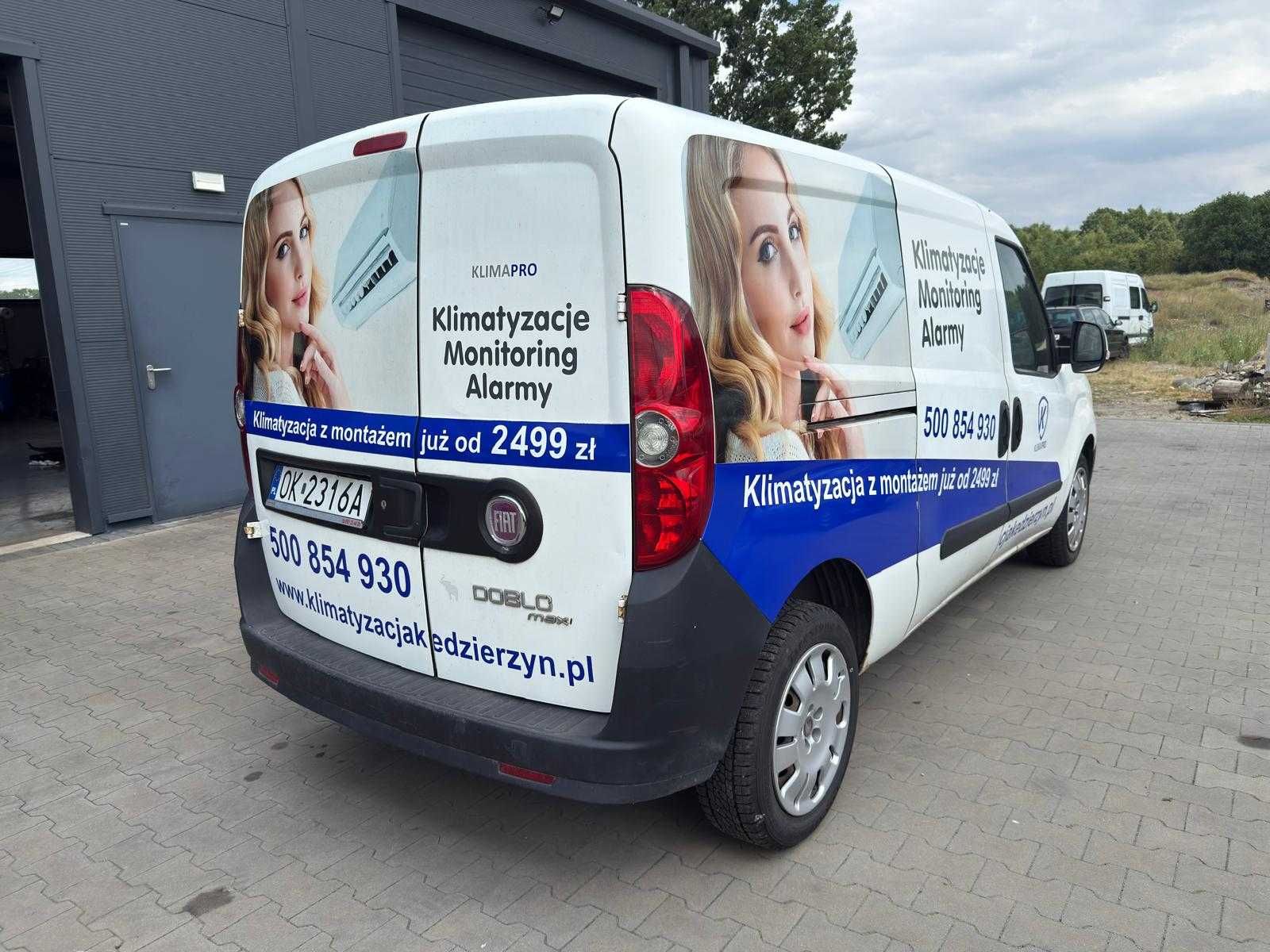 Fiat Doblo - 1.3 MultiJet 90KM! Mój firmowy, tanio, uszkodzony silnik!