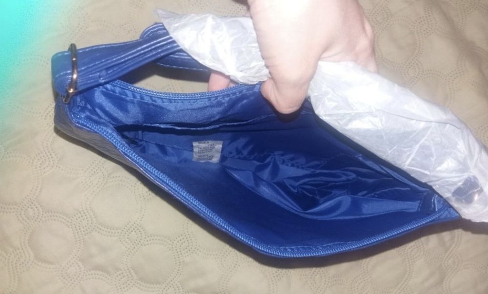 Женская сумка, цвет - синий