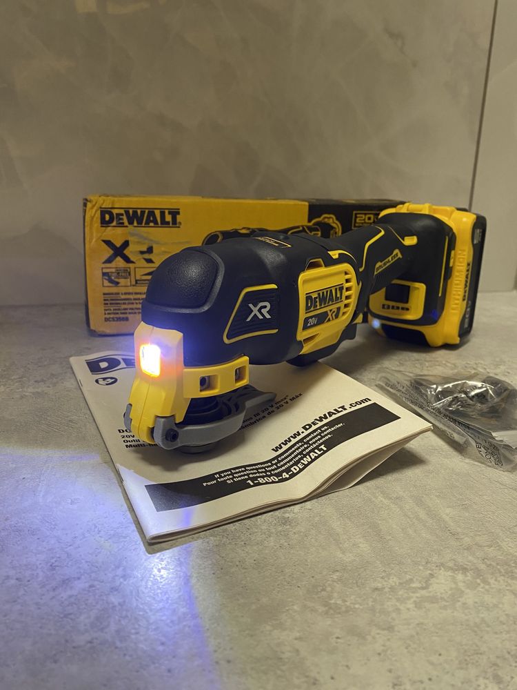 DeWALT DCS356 20Vmax безщітковий реноватор-мультитул привезено з США