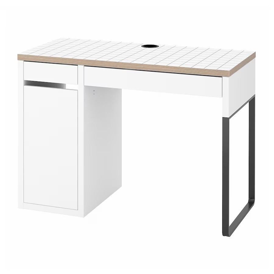 Стіл Micke ikea в наявності в білому кольорі