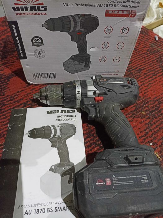Шуруповерт Vi tals AU1870BS Smartline +