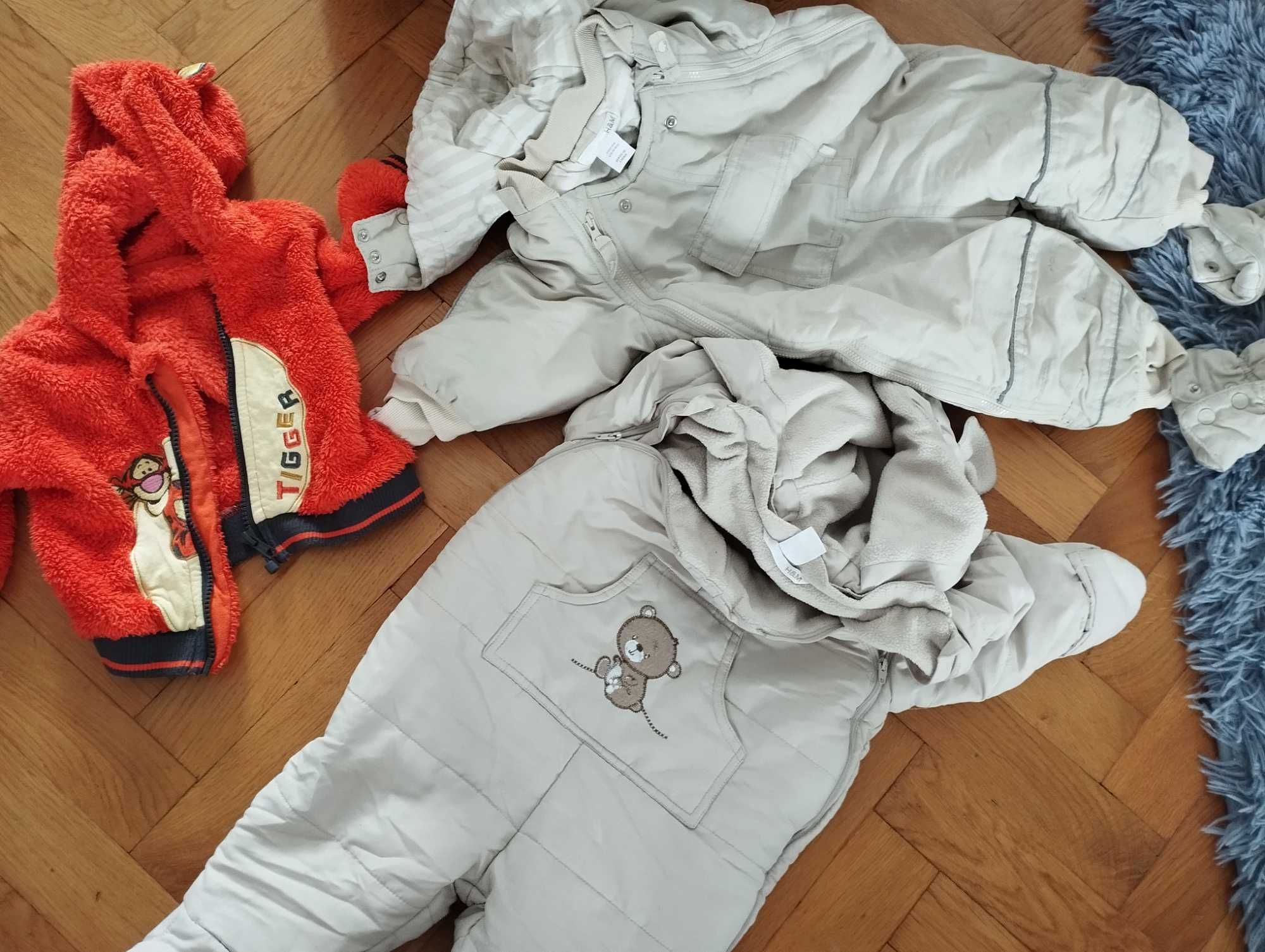 Paka ubranek dla chłopca markowe 3-6m-cy r.68cm 2 śpiworki hm