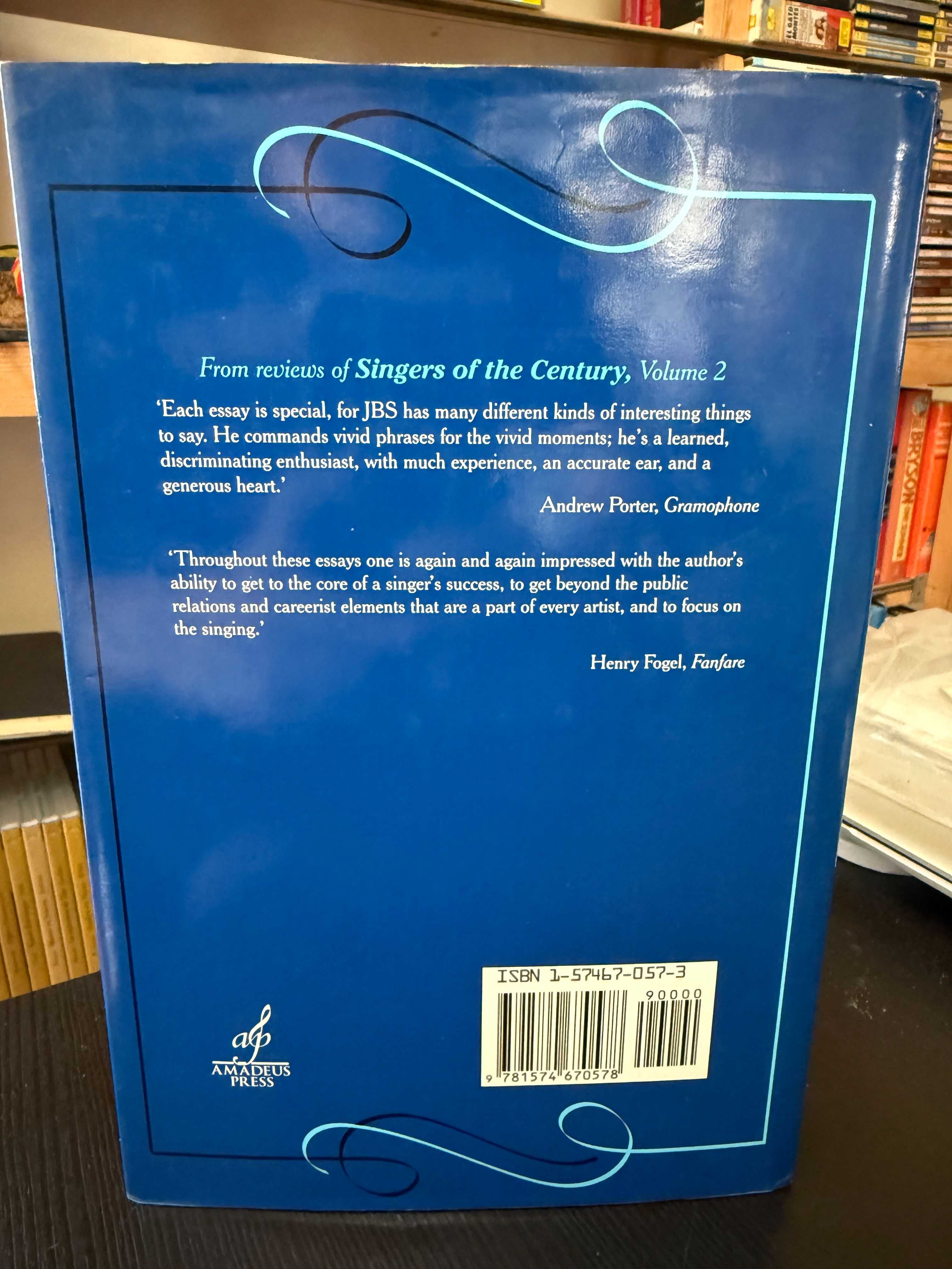 J. B. Steane – Singers of the Century - Vol. 3 - Ópera