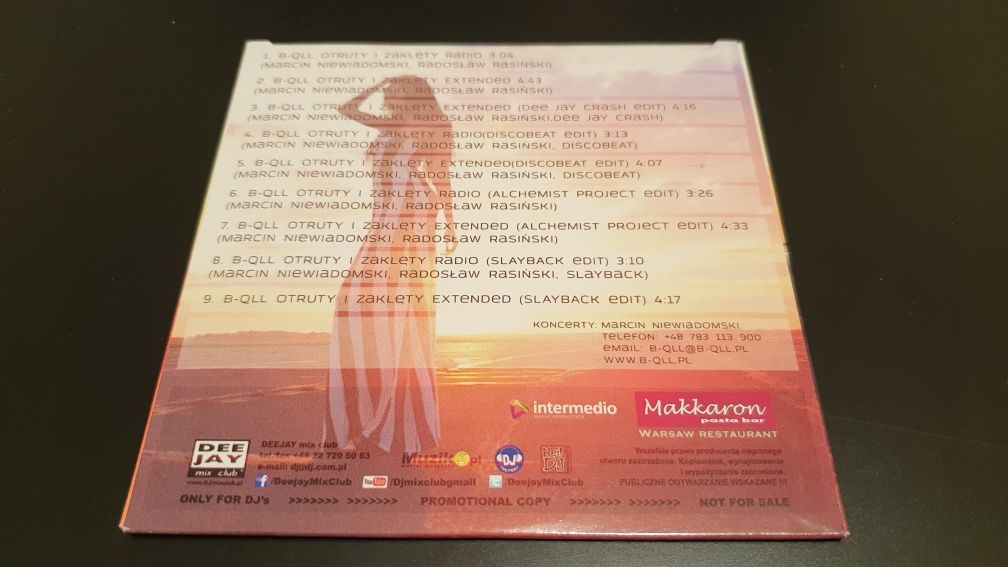 B-Qll - Otruty i Zaklęty - Promo CDM - Mint - Disco Polo