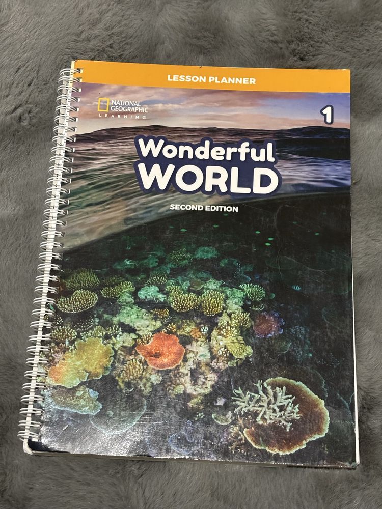 Wonderful World 1 Lesson planner stan używany bardzo dobry