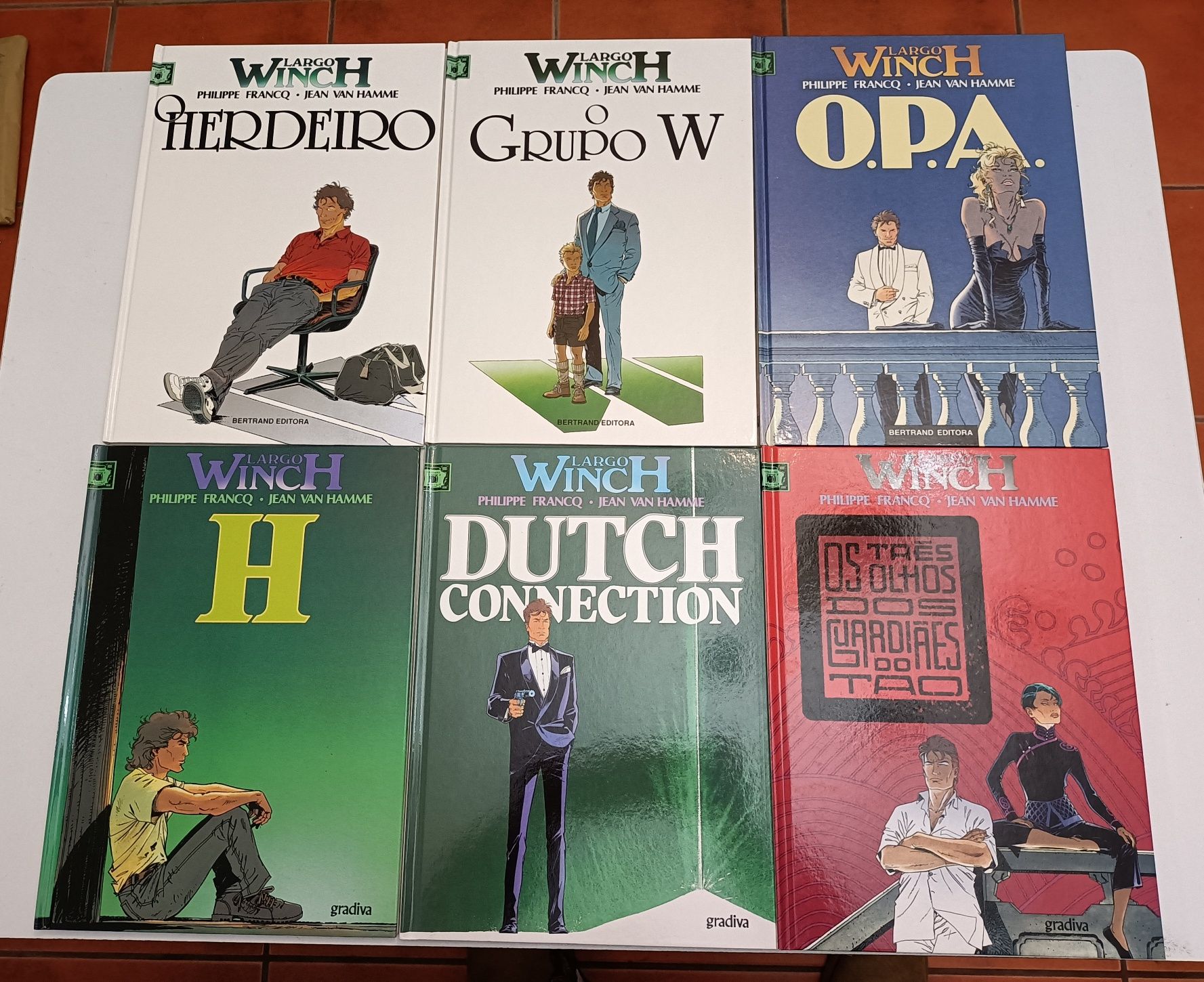 17 Livros A4 Largo Winch