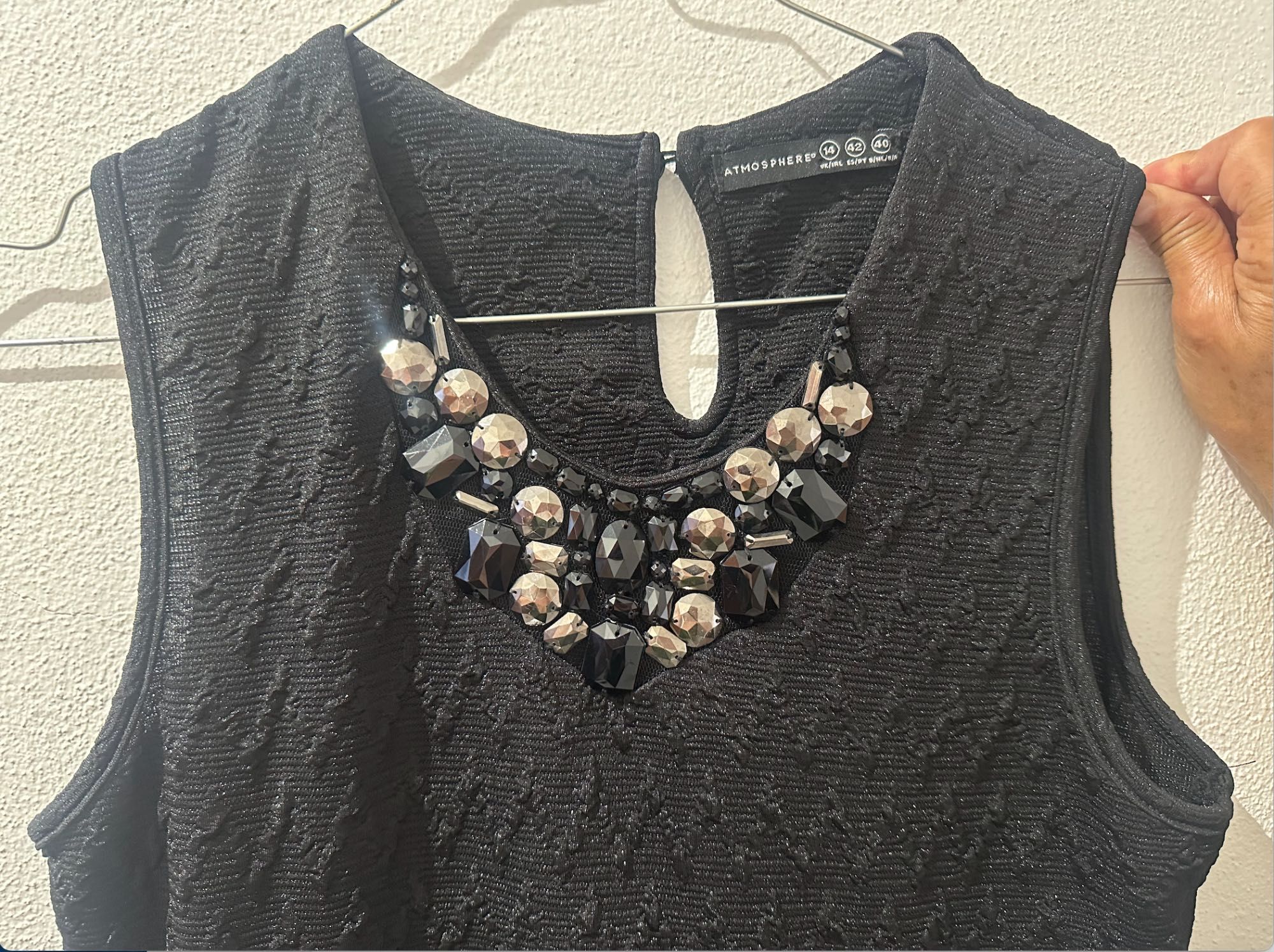 Vestido Preto como novo Nº 42