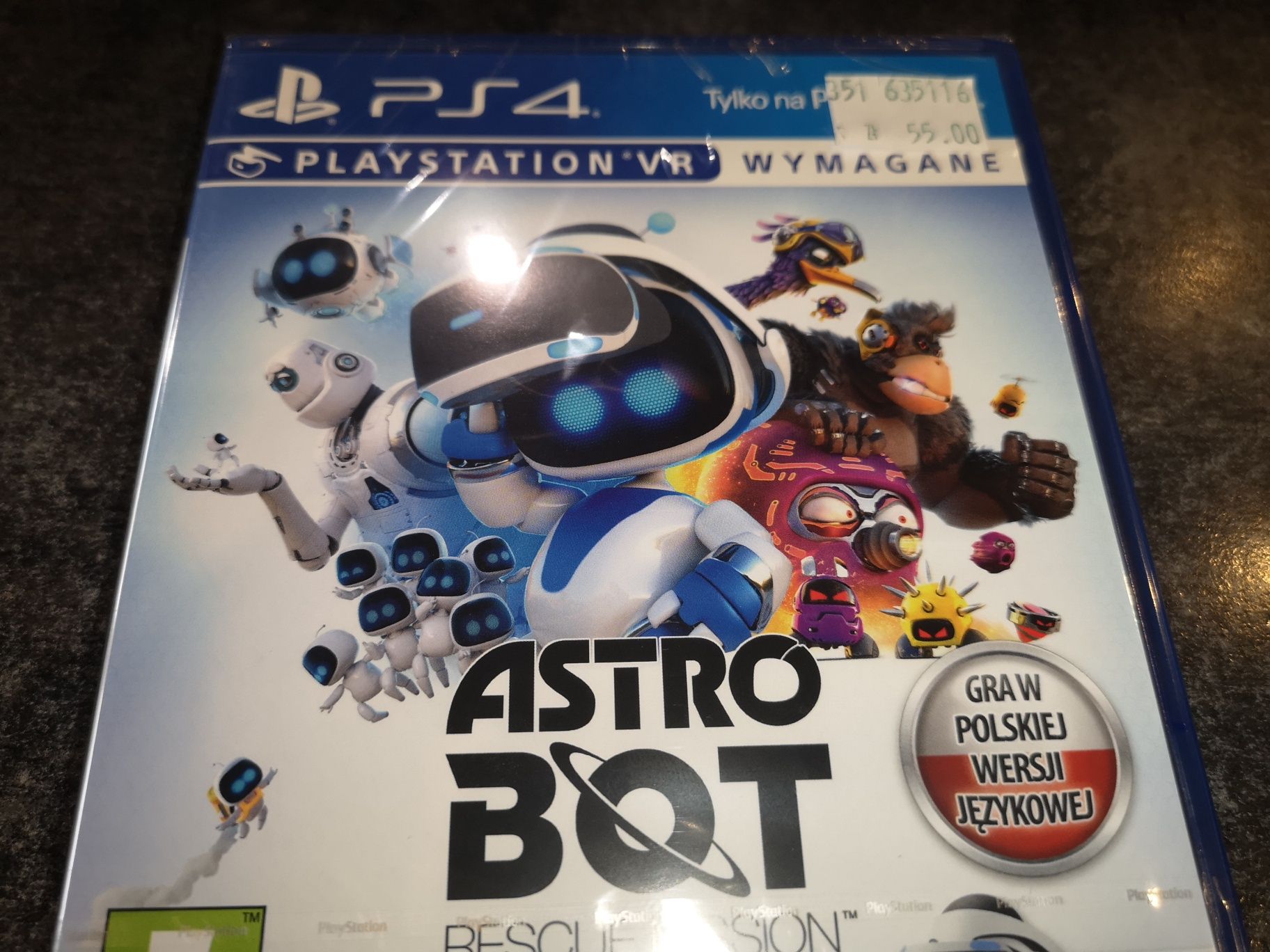 Astro Bot PS4 VR gra PL (nowa w folii) sklep Ursus