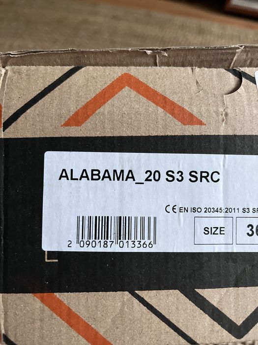 Nowe obuwie ochronne Exena scarpe alabama 36