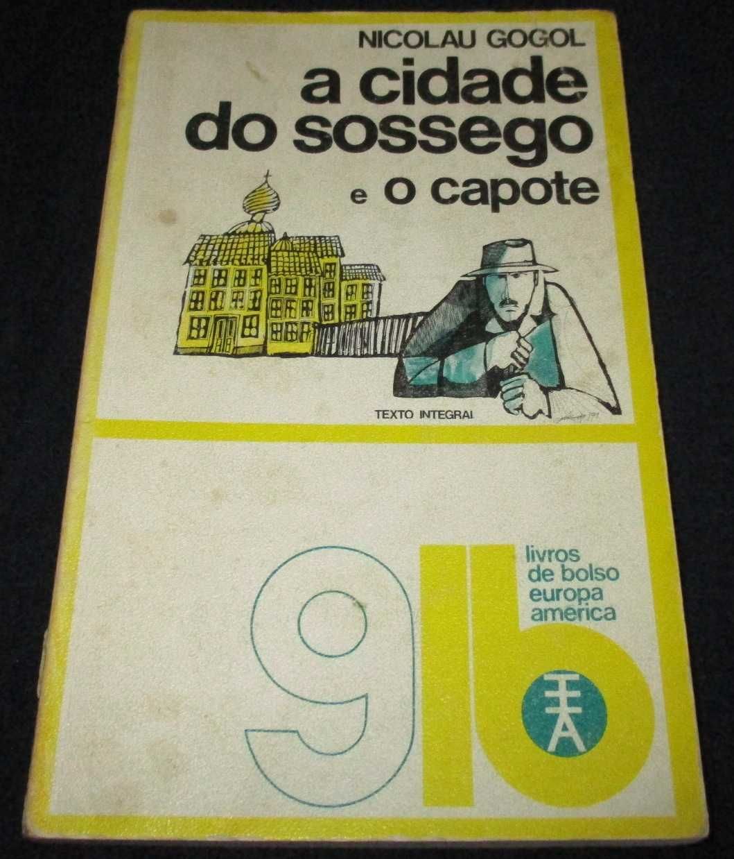 Livro A Cidade do Sossego e o Capote Gogol