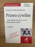 Prawo cywilne – część ogólna, prawo rzeczowe zobowiązania i spadki