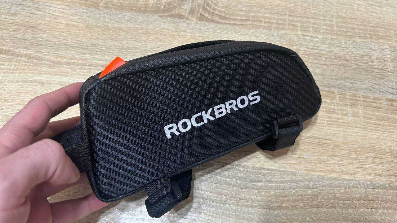 Велосумка на раму Rockbros 1 л (сумка бензобак, байкпакинг)
