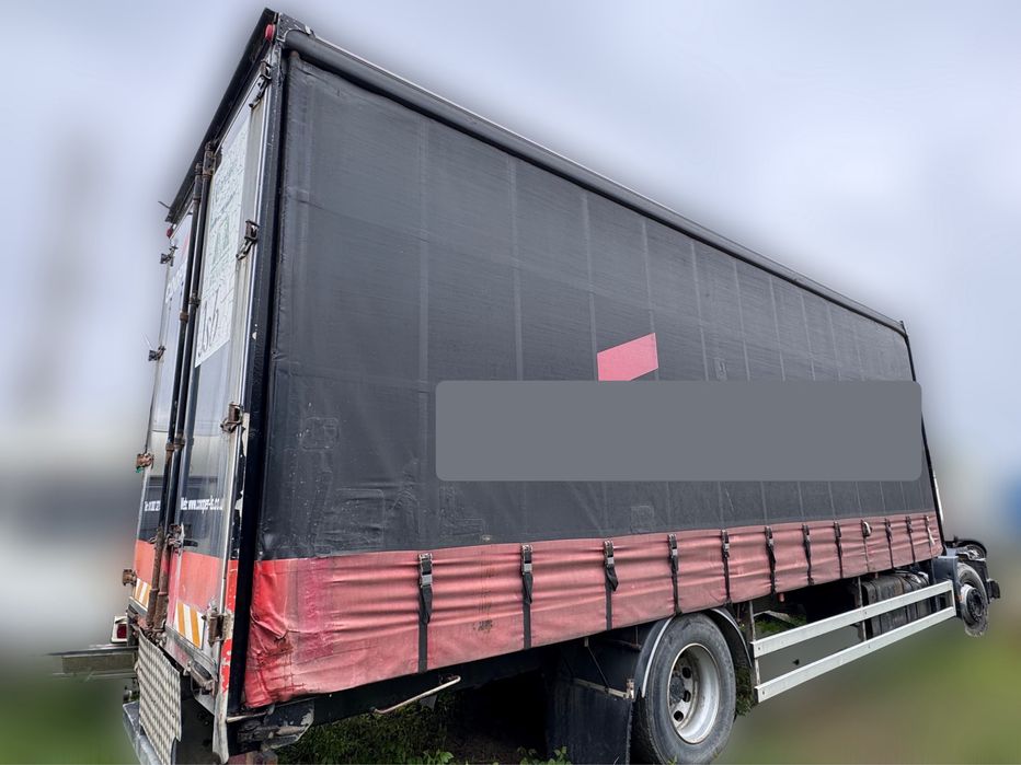 Бортовий тентований кузов 8,2/2,65/2,45 будка кунг мішок тент man daf