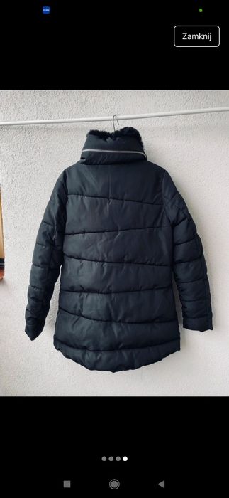 mohito ciepła zimowa kurtka jak nowa r.34