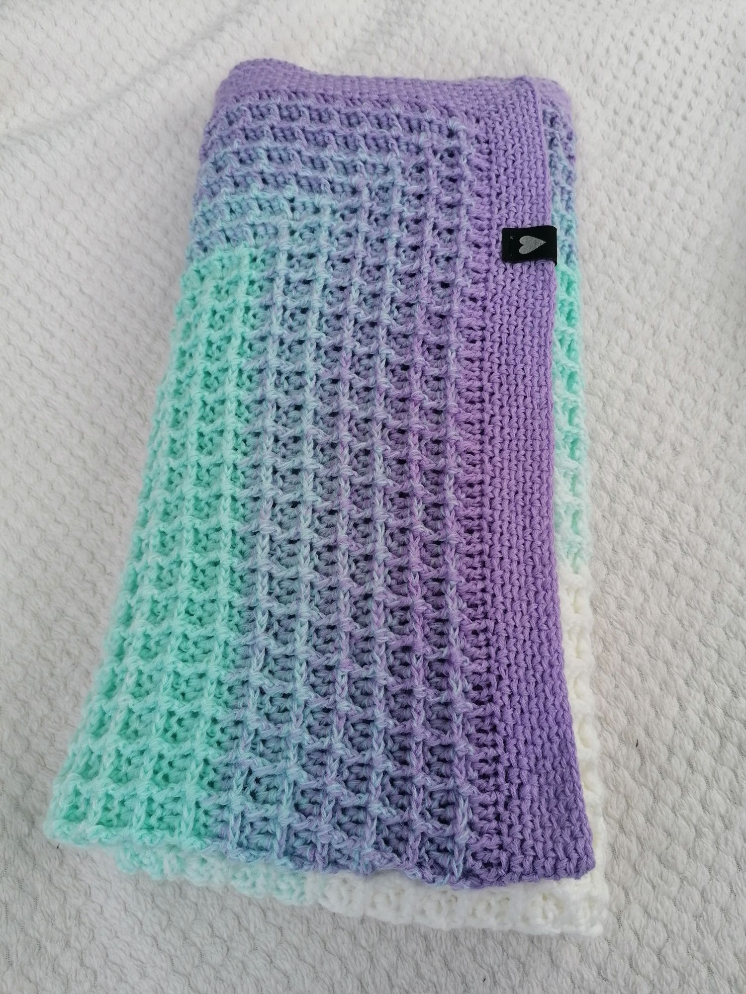 Kocyk dla niemowlaka hand made