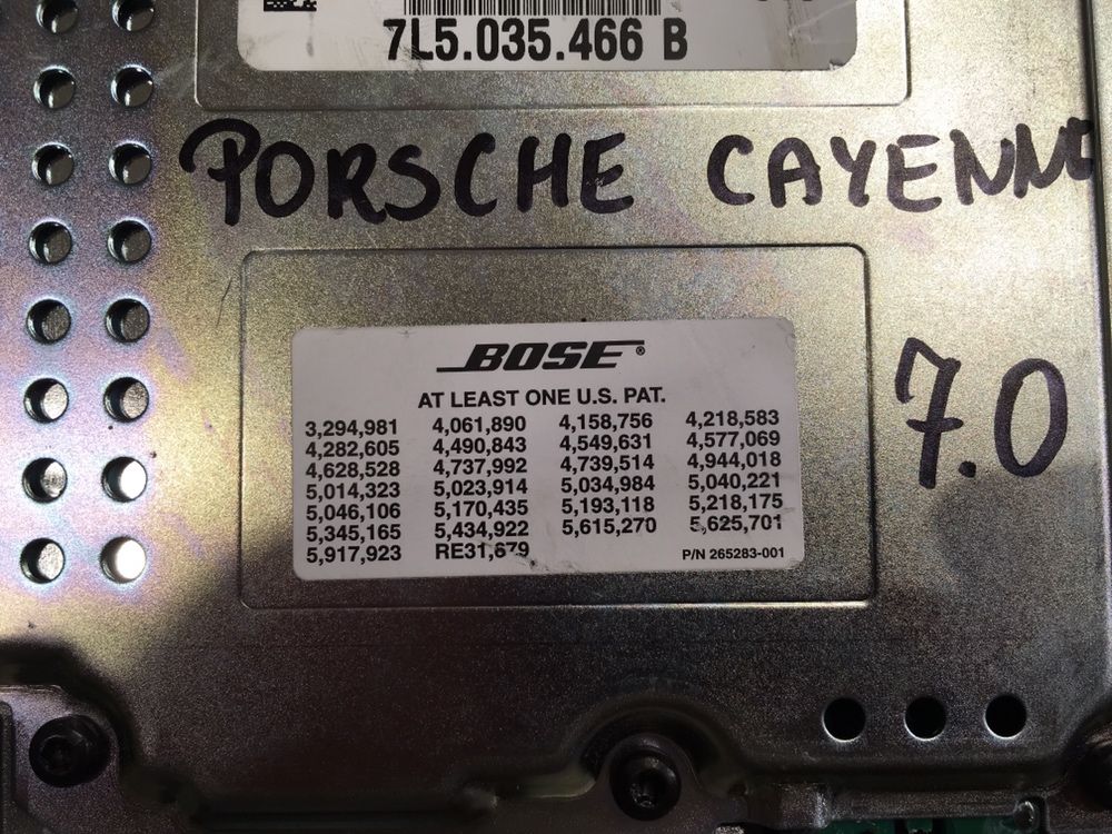 Усилитель bose 7L5035466B porsche cayenne