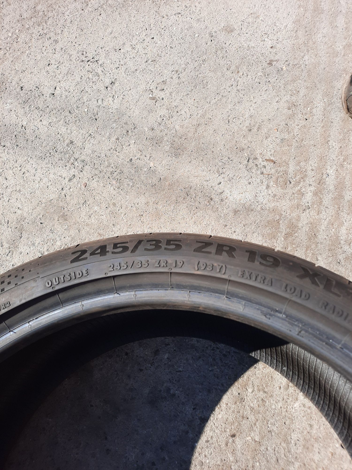 1x Continental 245/35R19 XL ContiSportContact6