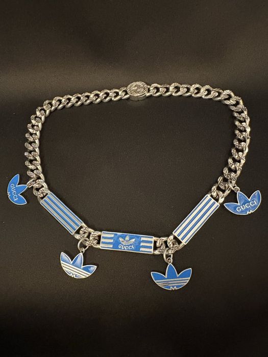 Łańcuszek Gucci Adidas vintage lata 80 nowy zakupiono w USA