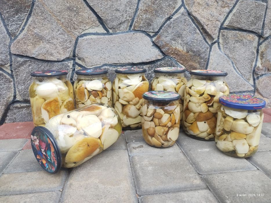 Білі гриби мариновані