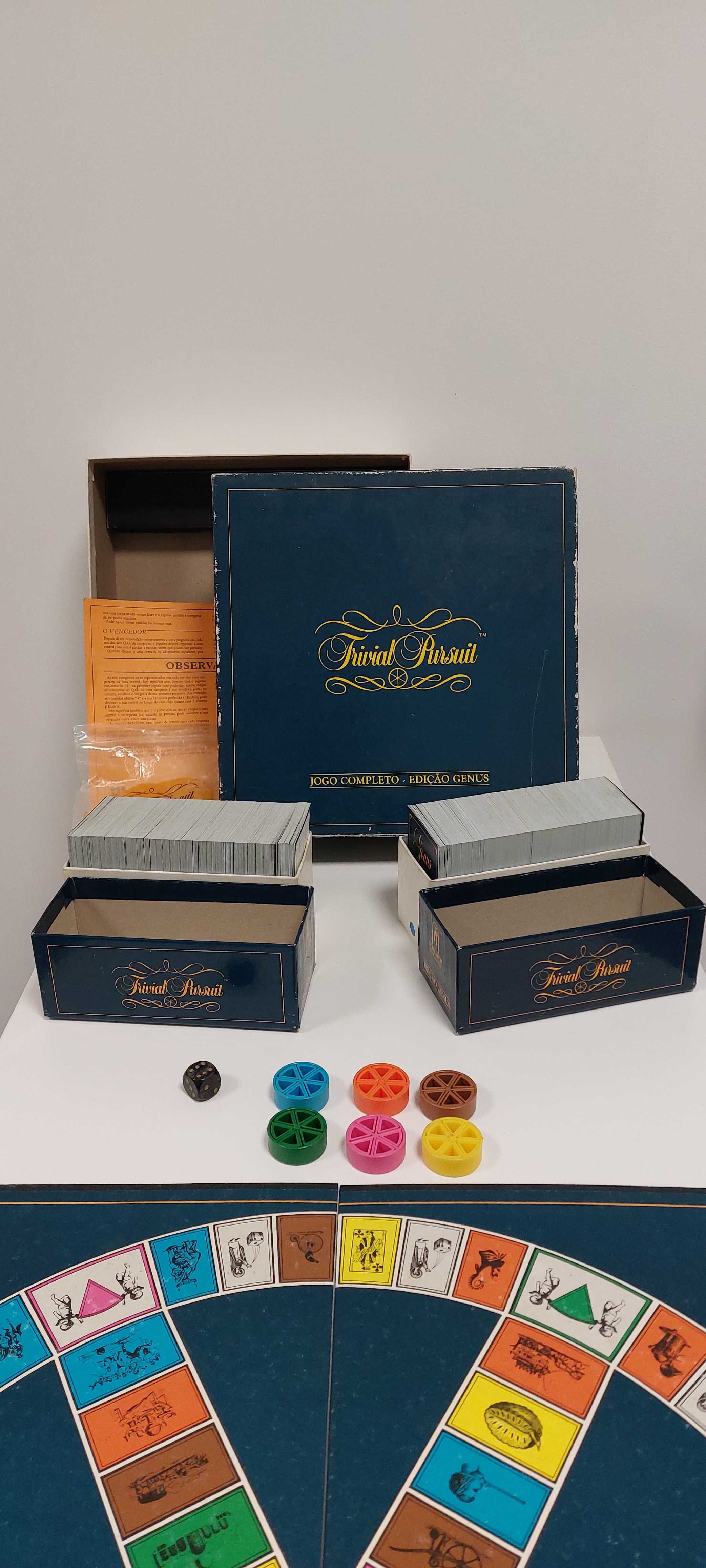 Jogo de Tabuleiro Trivial Pursuit Edição Genus