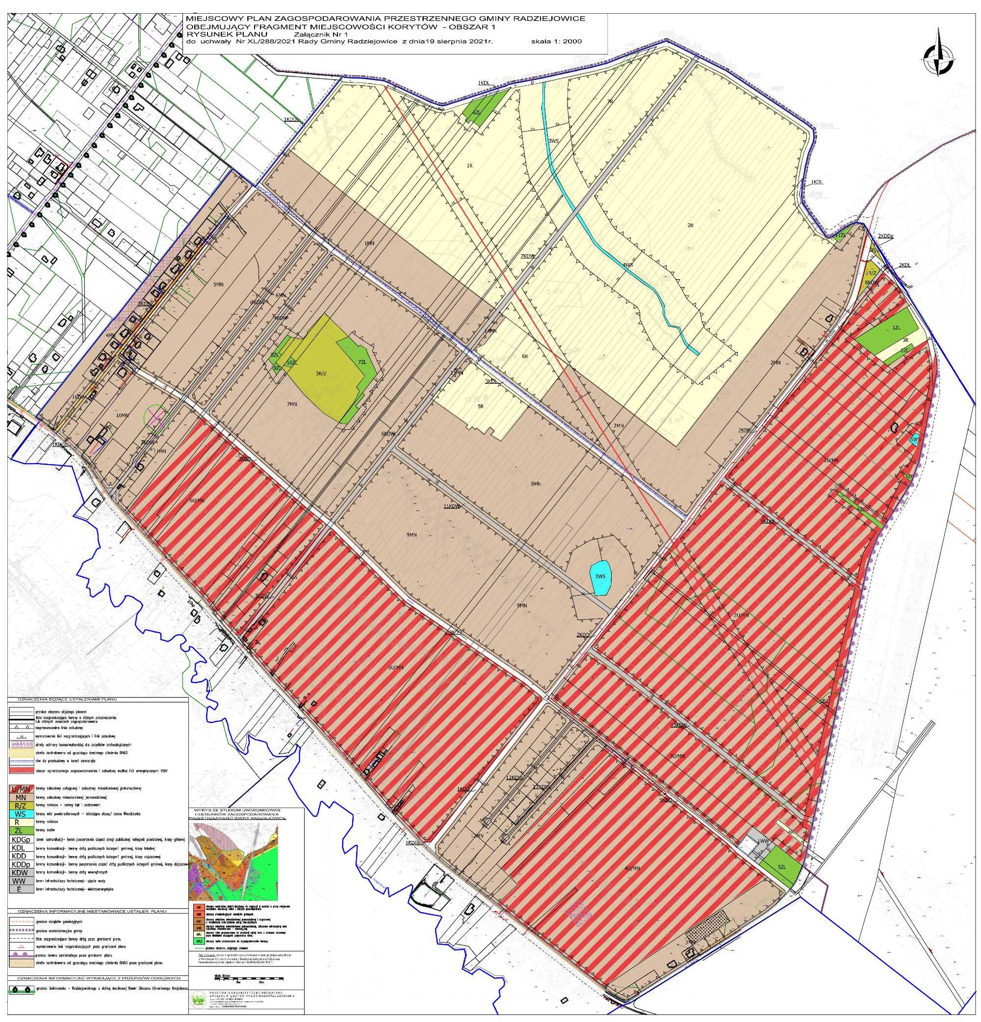 Działka budowlana 1200 m2 teren zabudowy mieszkaniowej jednorodzinnej