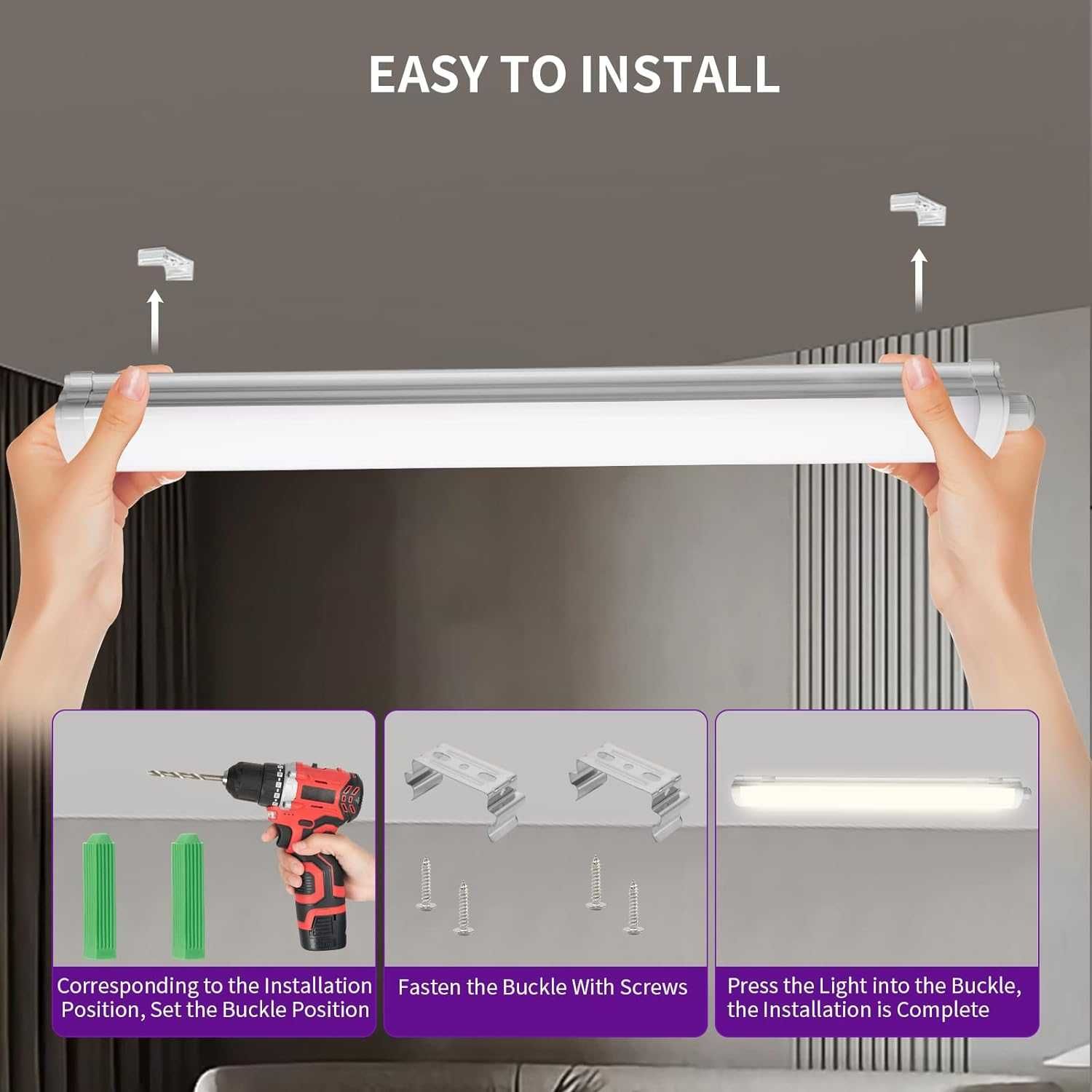Nowa lampa / lampka sufitowa / LED /115cm /kinkiet /do łazienki !3945!