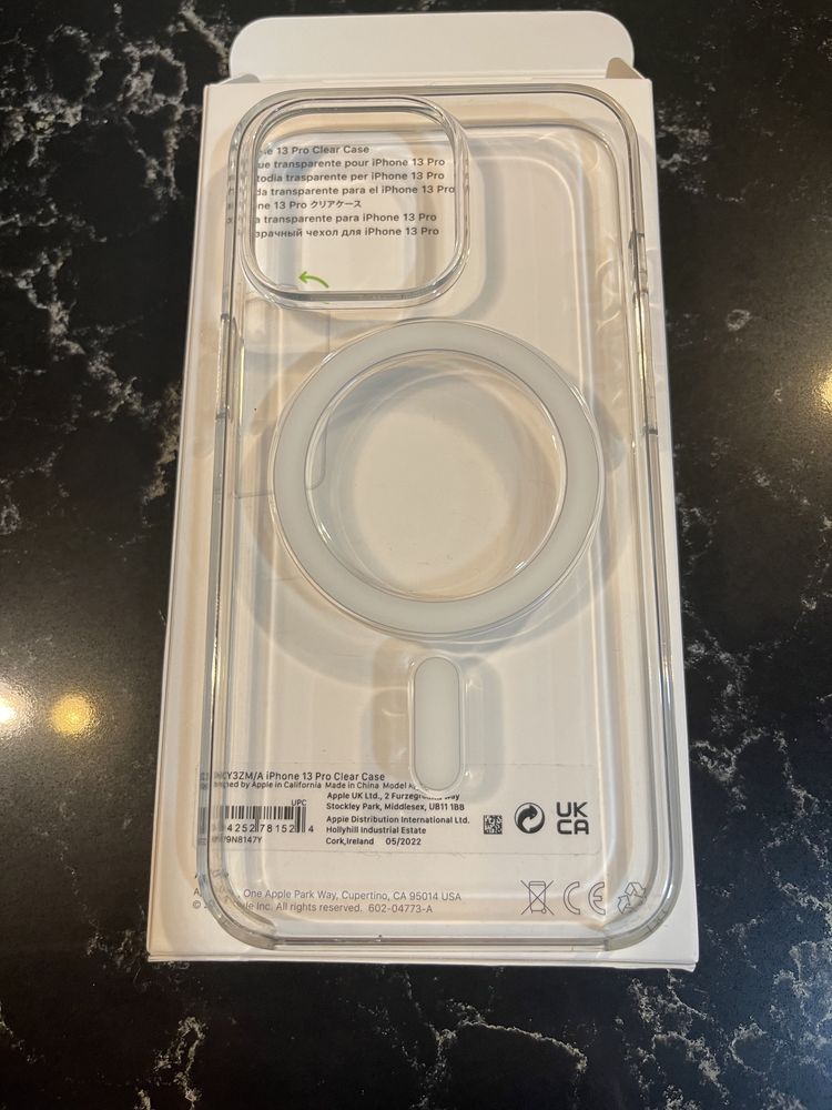 Capa para iphone 13 pro, clear case, original apple