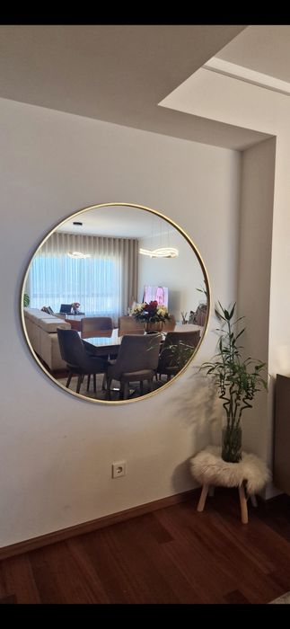 Espelho redondo 120 cm