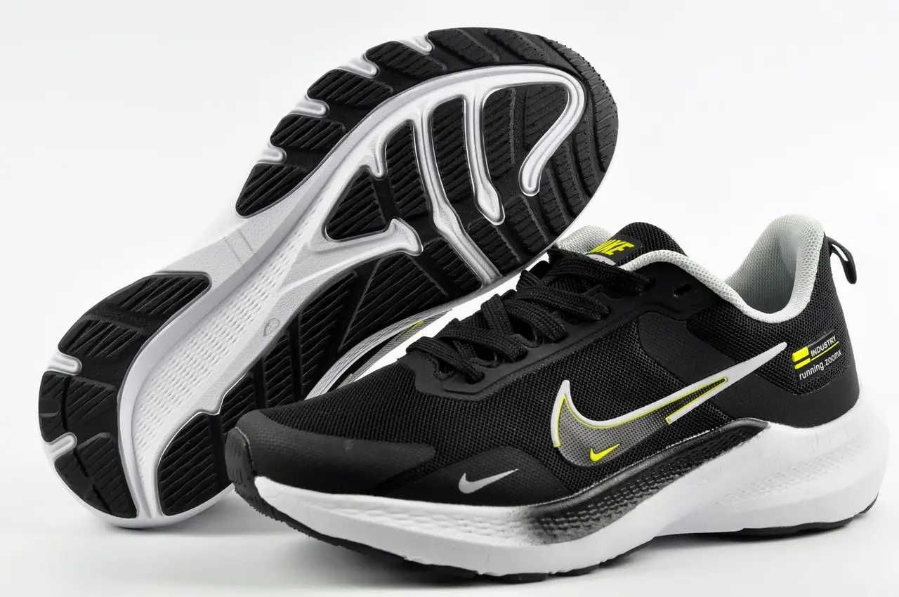 Кросівки Nike Zoom чорні в сіточку унісекс код G3538-4