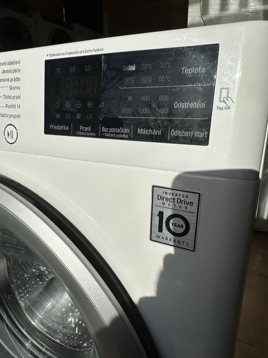 пральна машина LG Direct Drive прямий привід  MODEL : F4TURB09 9кг