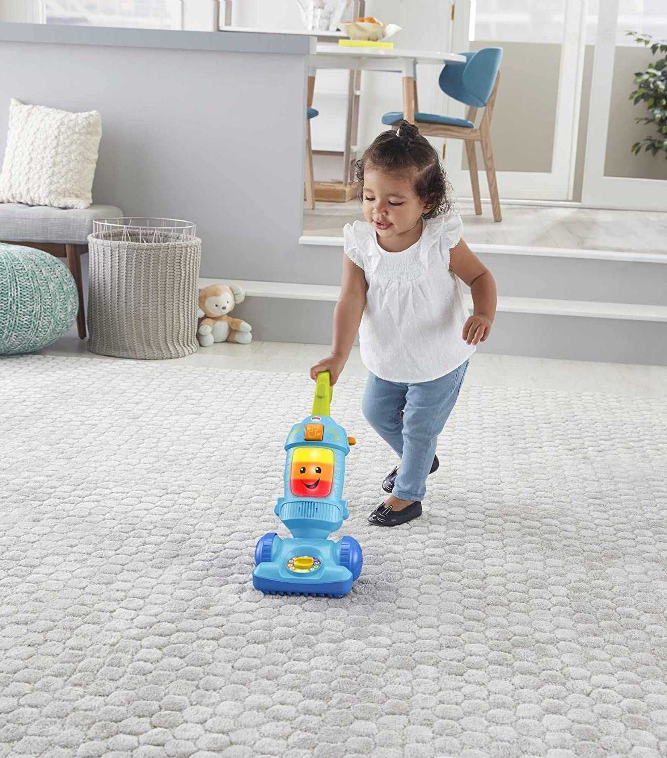 Фишер прайс музыкальный пилесос Fisher-Price Laugh Learn Vacuum