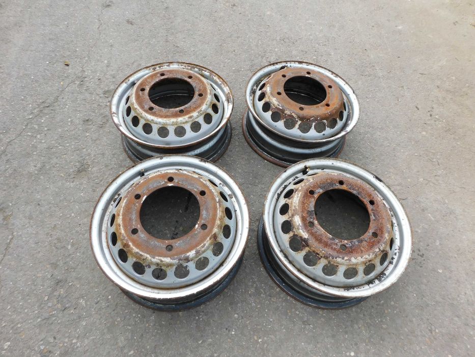 Felga stalowa 16 bliźniak Mercedes Sprinter 906 VW Crafter Oryginał
