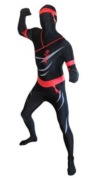 NOWY strój ninja druga skóra rozmiar M/L Morphsuits