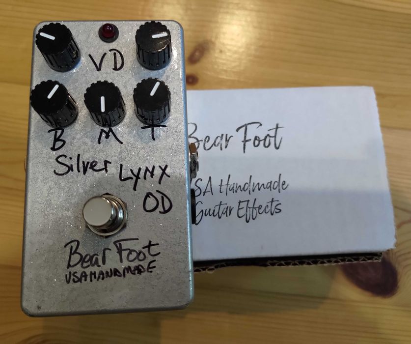 Bearfoot FX Silver Lynx OD Overdrive przester