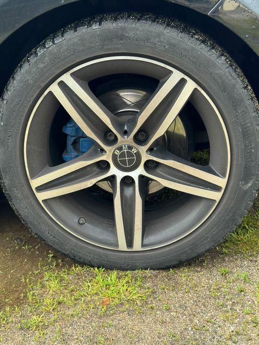 Vendo Jantes Originais BMW 17” — Preto e Cromado
