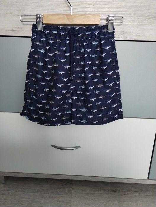 szorty kąpielowe Next, spodenki kąpielowe w delfiny rozm. 122/128