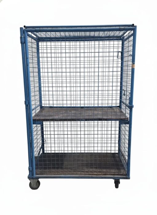 Wózek transportowy, siatkowy, 118x80x183