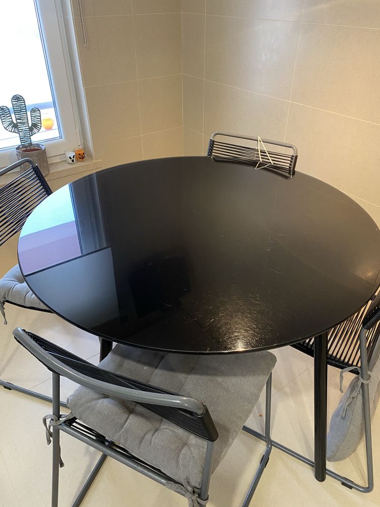 Mesa de vidro em otimo estado